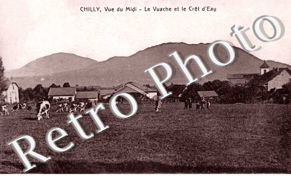 Le Vuache et le Cret d'Eau