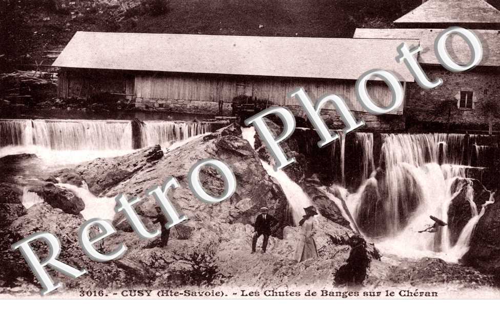 Les Chutes de Banges sur le Cheran