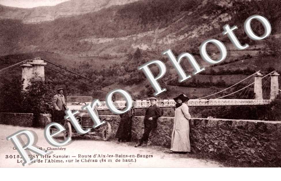 Le Pont de l'Abime sur le Cheran