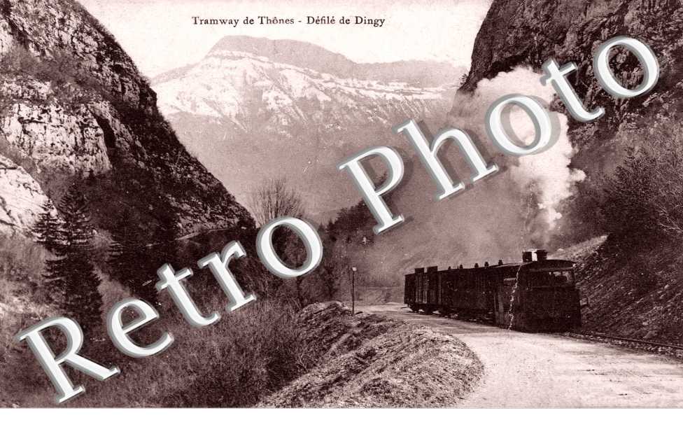 Tramway de Thones, Defile de Dingy