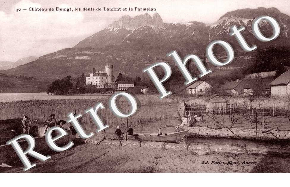 Le Chateau, les dents de Lanfont et le Parmelan