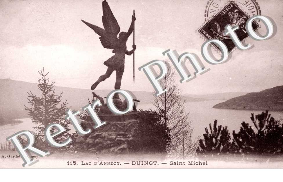 Lac d'Annecy et Saint Michel