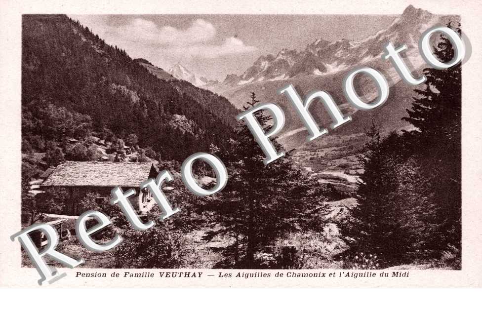 Pension de Famille Veuthay - Les Aiguilles et l'Aiguille du Midi