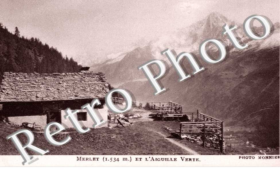 Merlet et l'Aiguille Verte