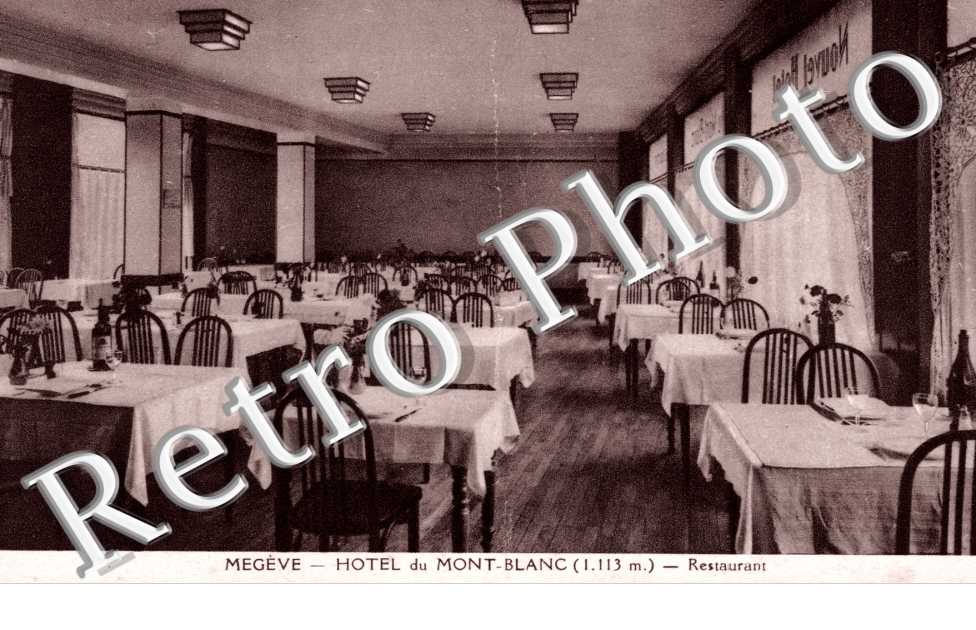 Hotel du Mont Blanc, Restaurant