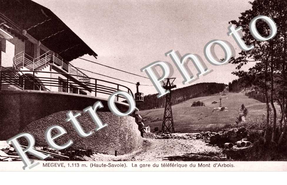 La Gare du teleferique du Mont d'Arbois