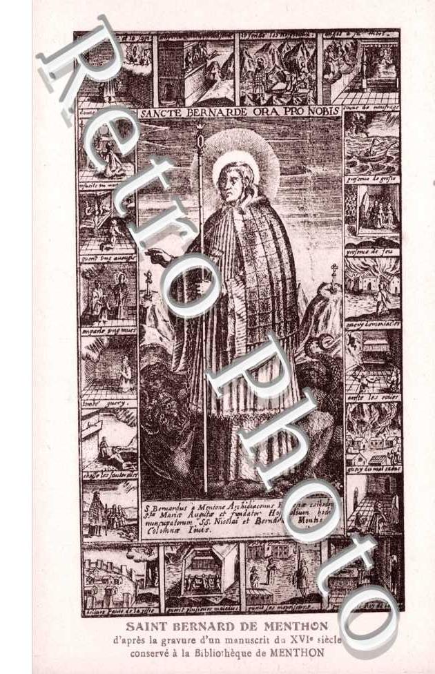Saint Bernard d'après gravure