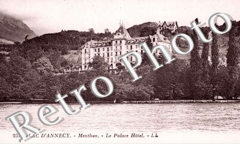 Lac d'Annecy, le Palace Hotel