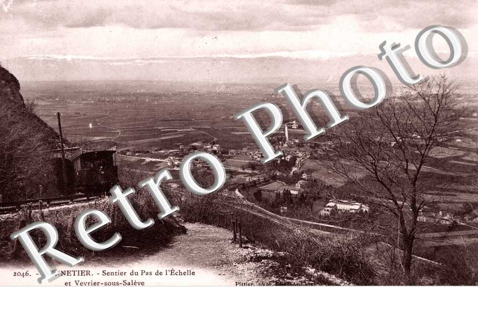 sentier du pas de l'echelle et veyrier sous saleve