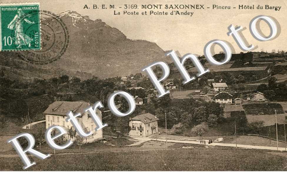 Pincru - Hôtel du Bargy - La Poste et Pointe d'Andey
