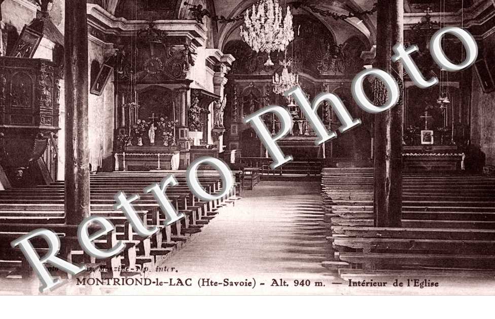 interieur de l'eglise