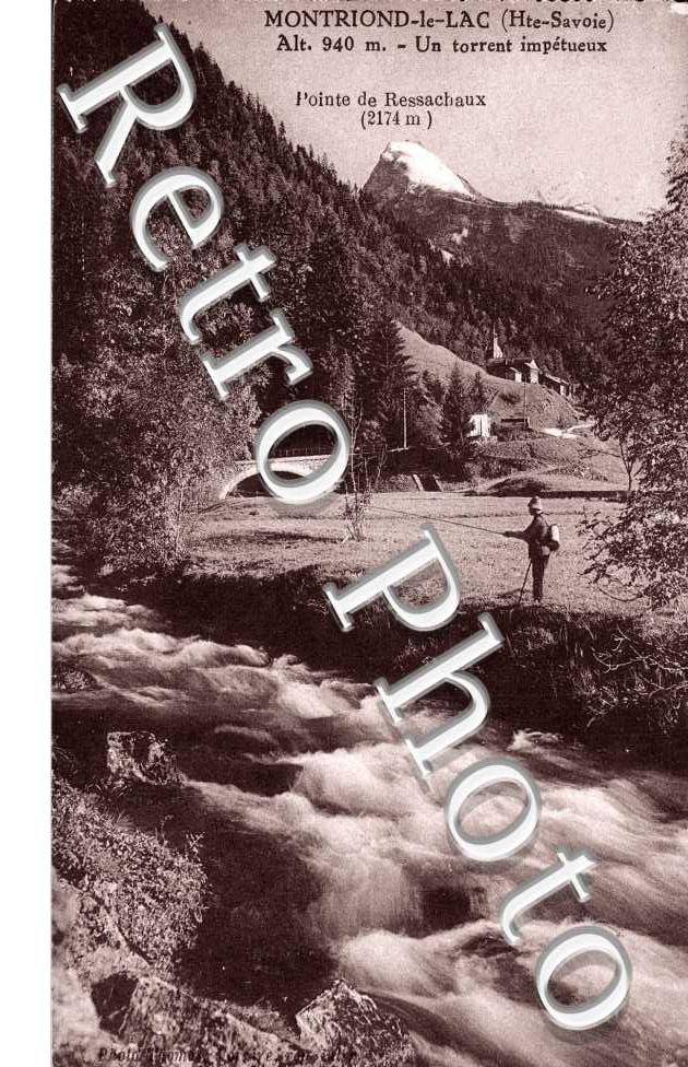 le lac, un torrent impetueux