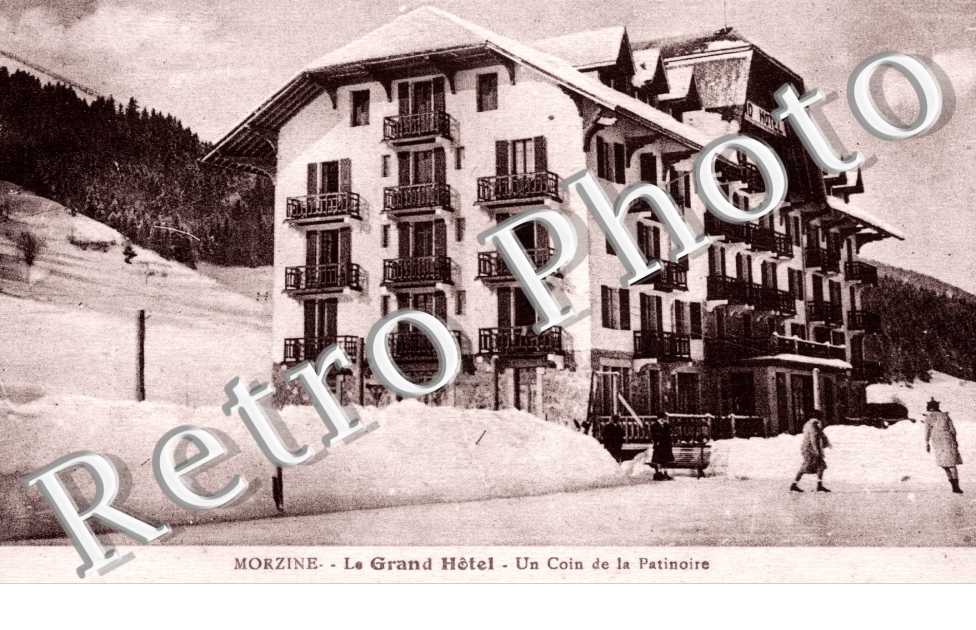 un coin de la patinoire Le Grand Hotel