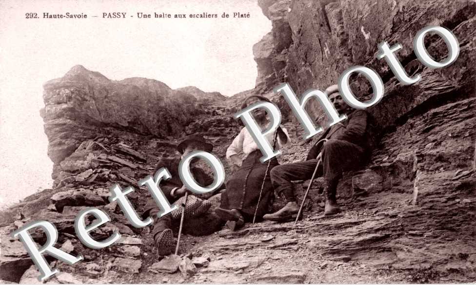 une halte aux escaliers de Plate