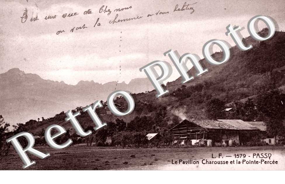 le pavillon Charousse et la Pointe Percee