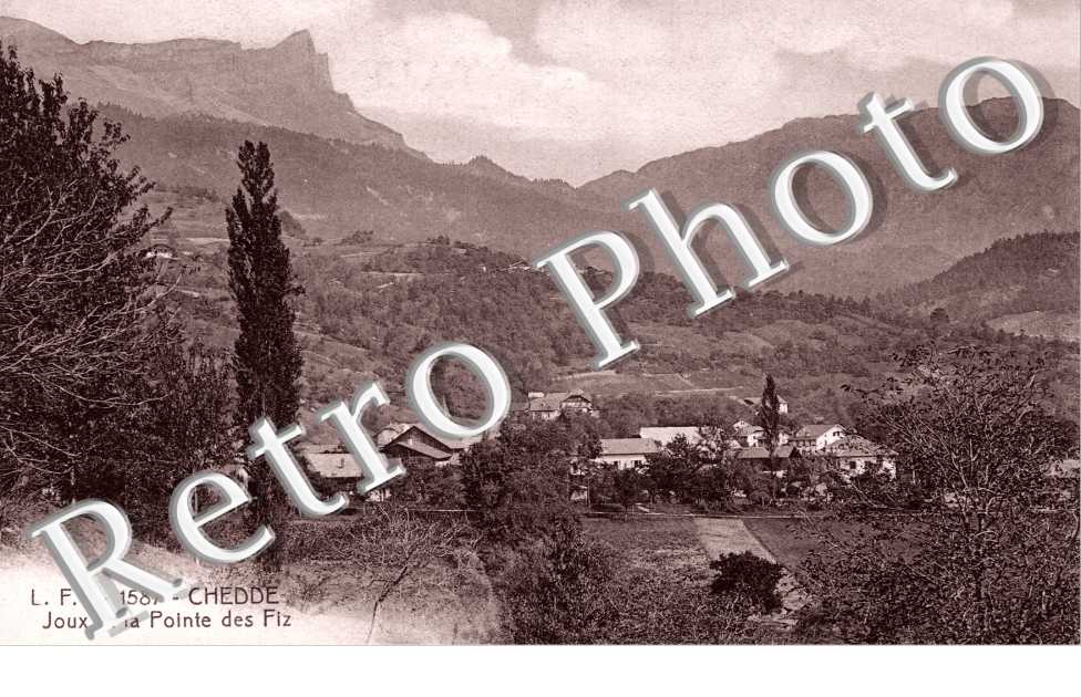CHEDDE  Joux et la Pointe des Fiz