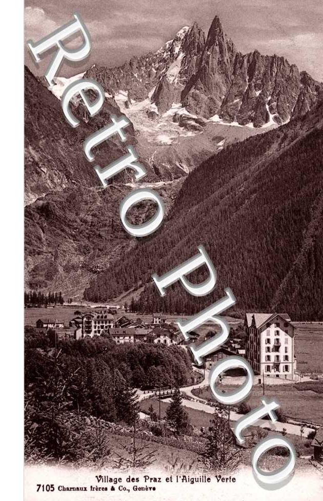 les praz et l'aiguille verte
