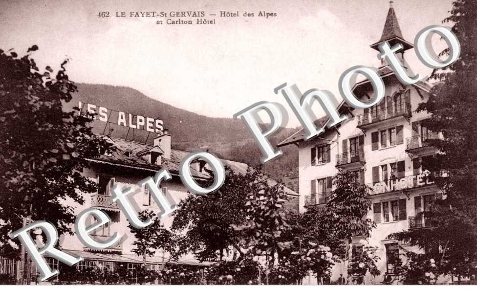 LE FAYET - Hotel des Alpes et Carlton Hotel