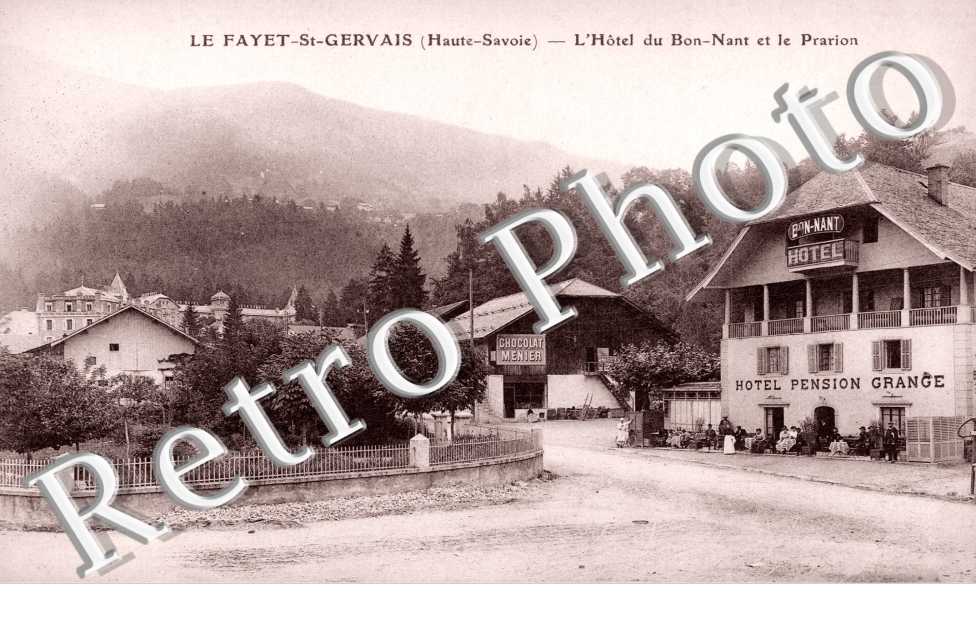 LE FAYET - Hotel du Bon Nant et le Prarion