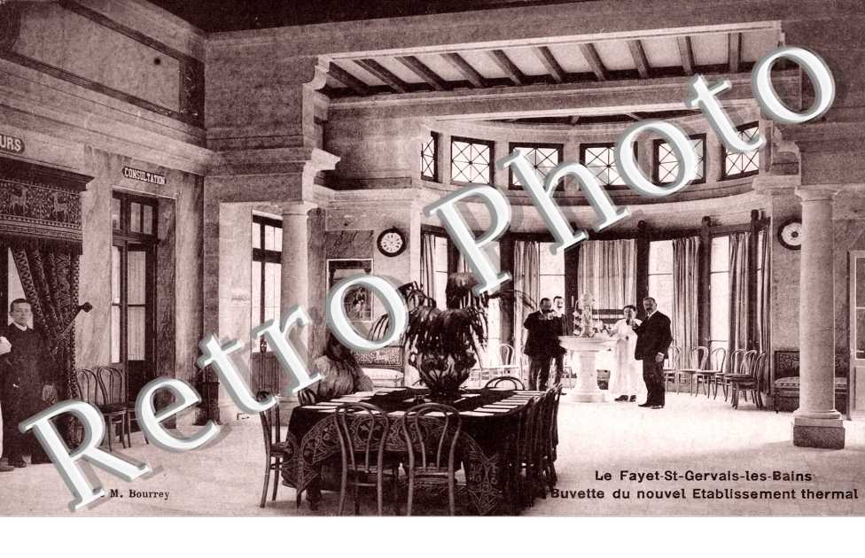 LE FAYET - Buvette de l'Etablissement Thermal