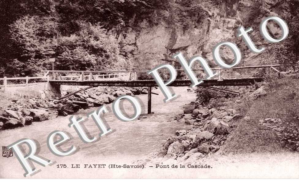 Le Fayet, Pont de la Cascade