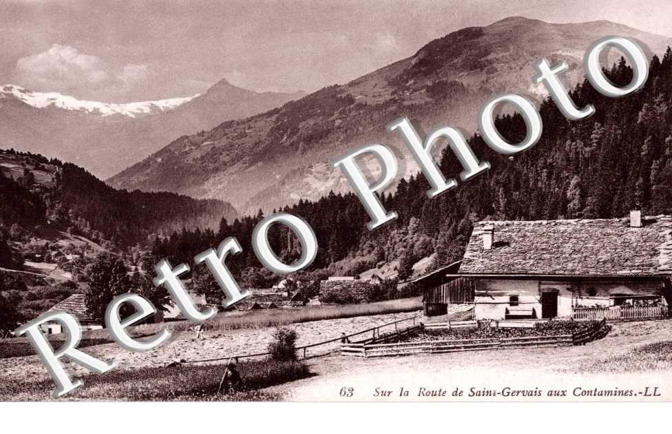 Route de Saint-Gervais aux Contamines