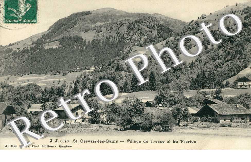 Village de Tresse et Le Prarion