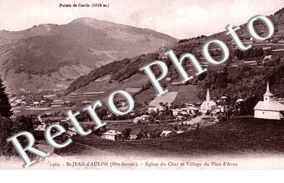 Eglise du char et Village du Plan d'Avoz