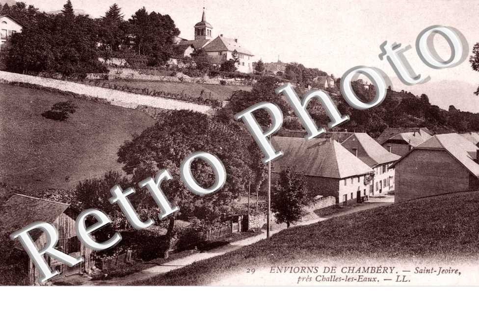 Vue generale  Environs de Chambery Saint-Jeoire pres Challes-les-Eaux
