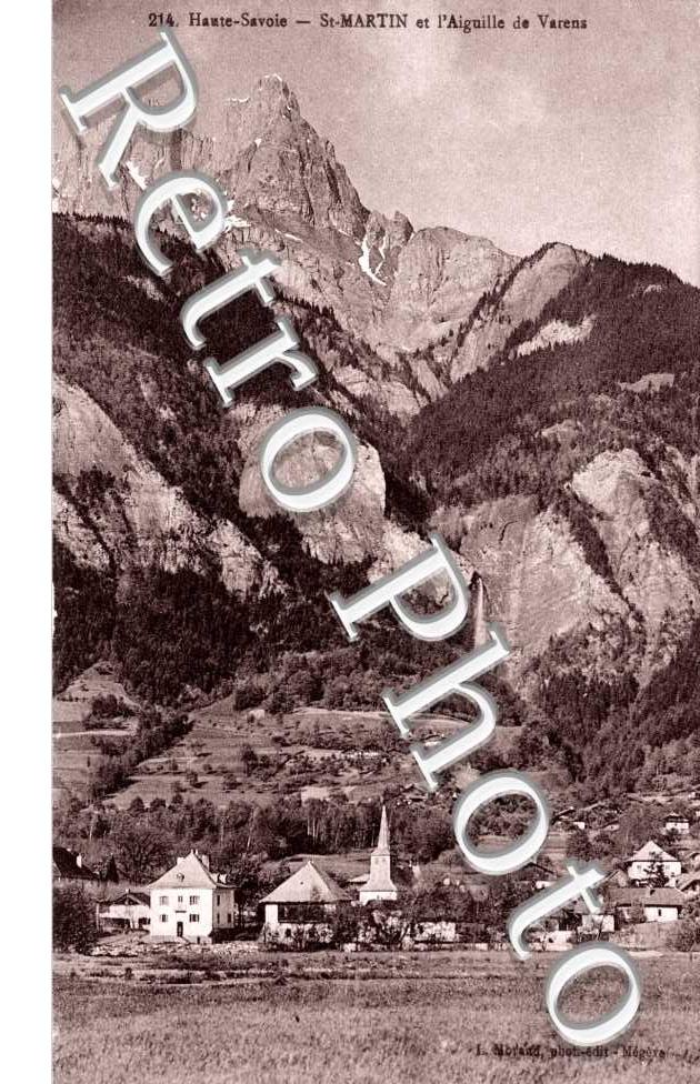 Saint Martin et les aiguilles de Varens