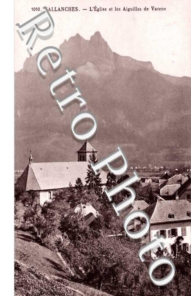 L'Eglise et les Aiguilles de Varens