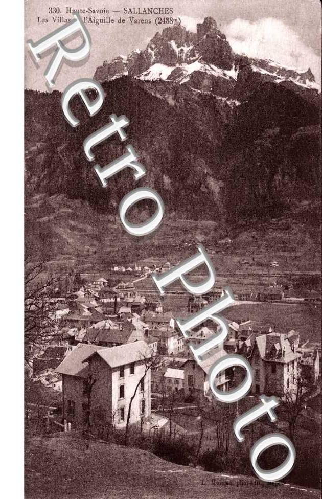 Les Villas et l'Aiguille de Varens
