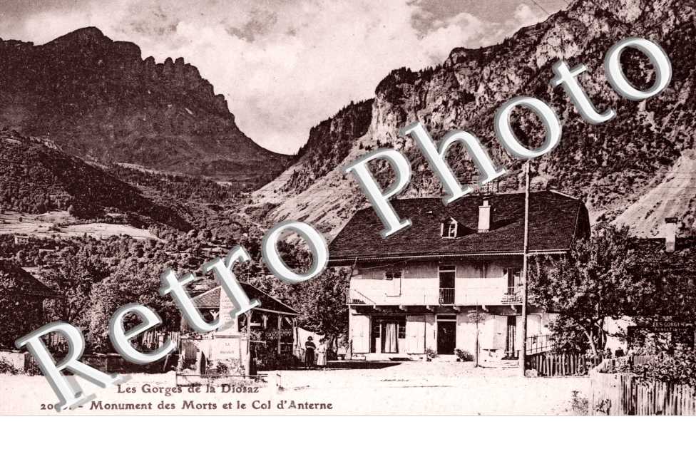 Les Gorges de la Diosaz, Monuments des Morts et le Col d'Anterne