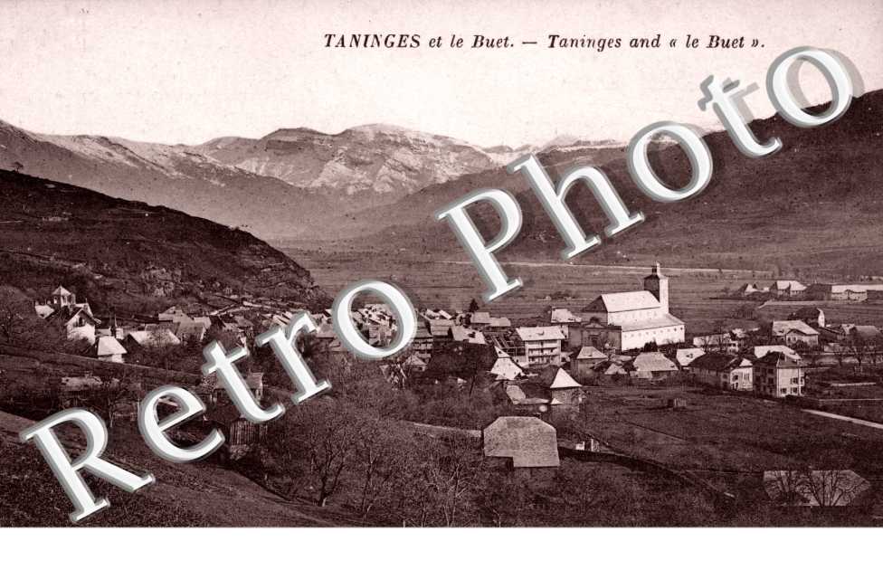 Vue generale et le Buet