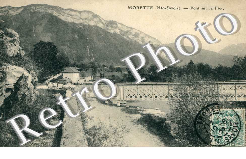 Morette, Le Pont sur le Fier