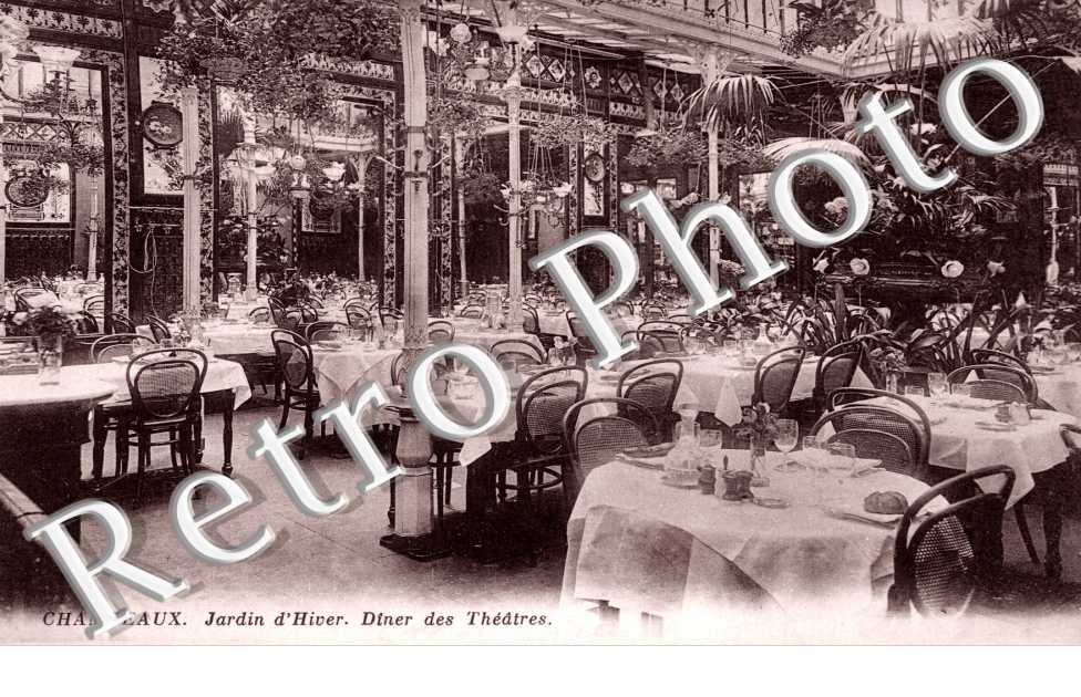 Place de la Bourse Champeaux, Jardin d'Hiver, Diner des Theatres