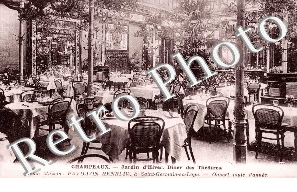 Champeaux, Jardin d'Hiver, Diner des Theatres Place de la Bourse