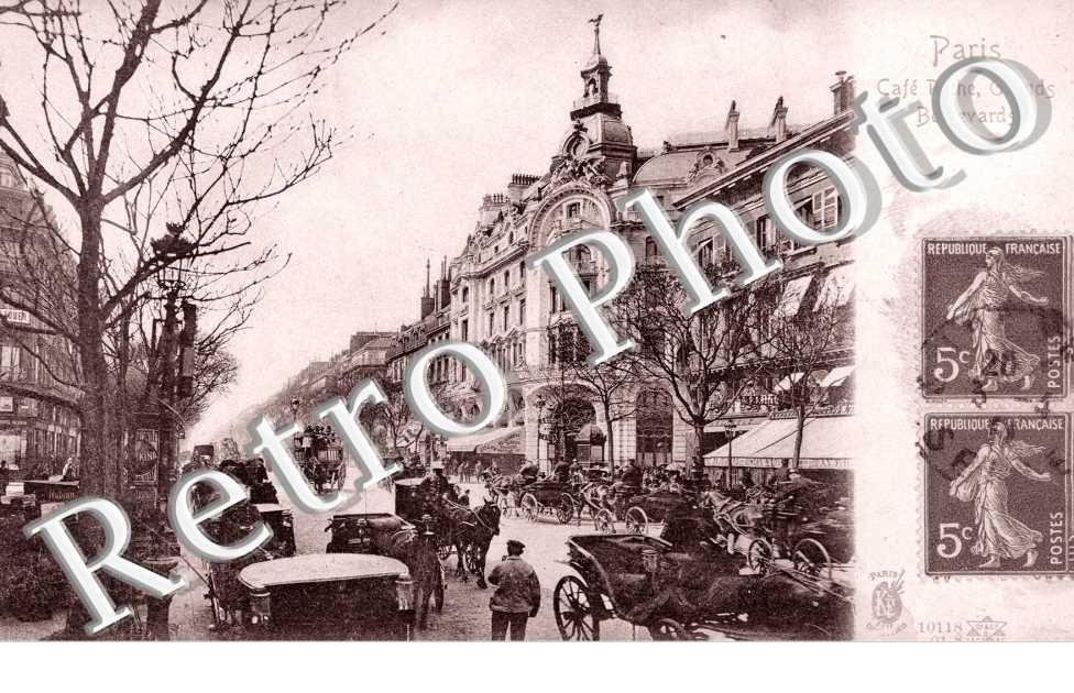 Cafe Riche, Grands Boulevards - rue Le Peletier