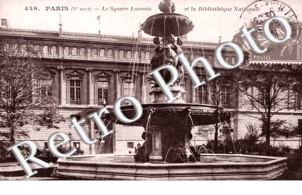 square de Louvois et la bibliotheque Nationale