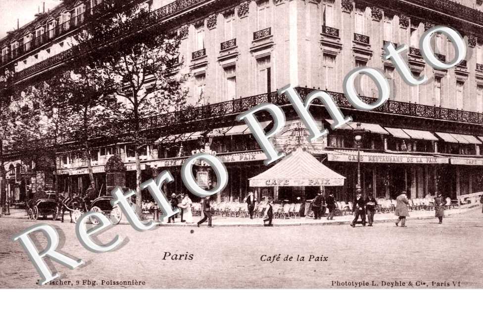 Cafe de la Paix - place de l'Opéra