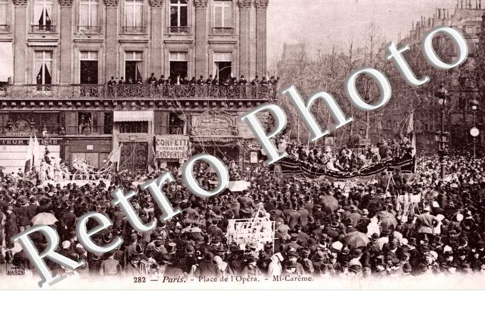 Place de l'Opera, Mi-Careme