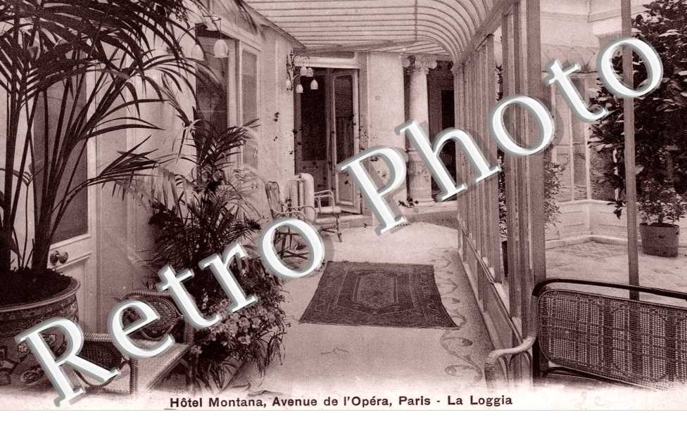 Hotel Montana - avenue de l'Opera - la Loggia