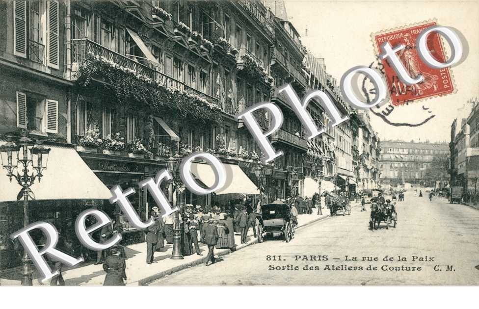 rue de la Paix Sortie des ateliers de couture