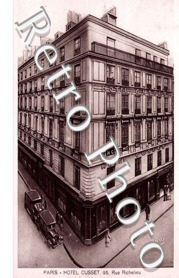 Hotel Cusset 95 rue de Richelieu