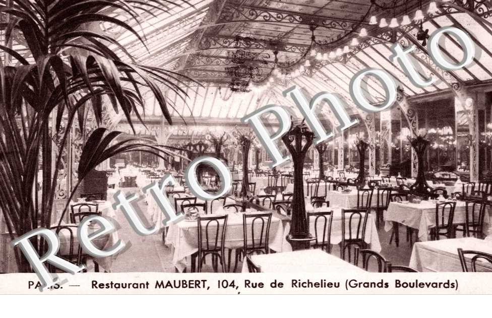 Restaurant Maubert 104 rue de Richelieu