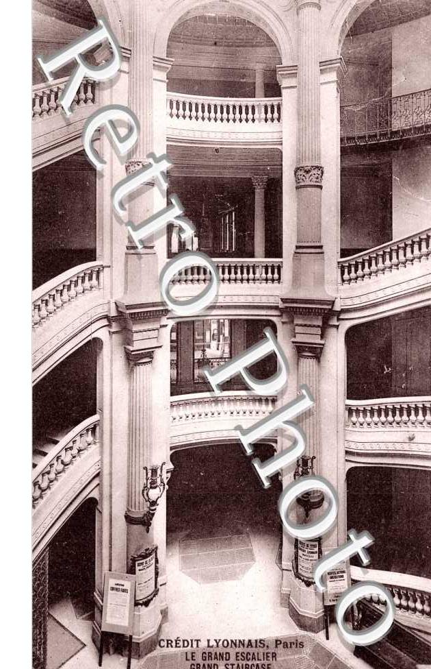 Credit Lyonnais, le Grand Escalier  - rue du 4 septembre