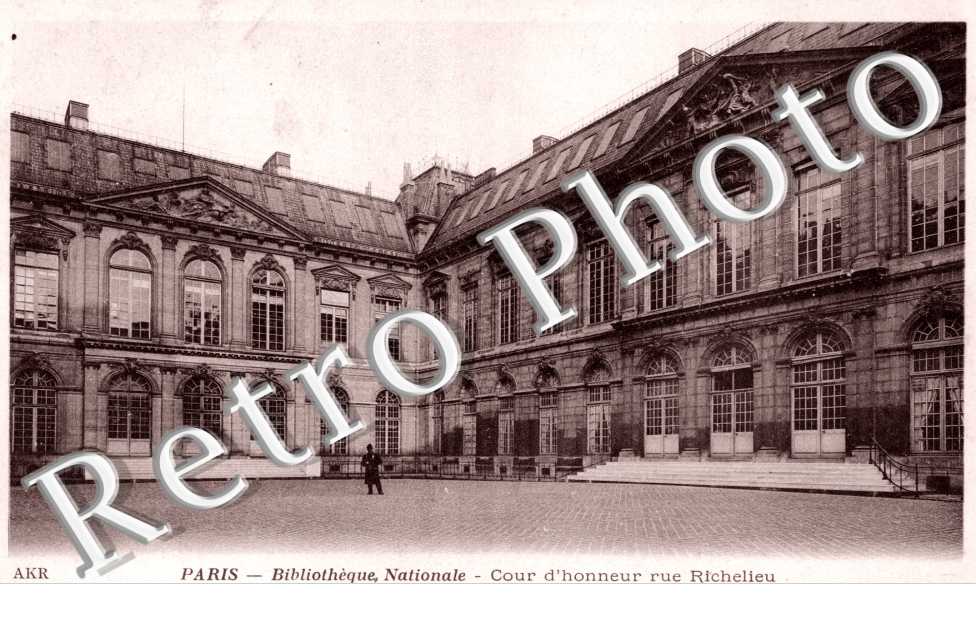 Bibliotheque Nationale rue Richelieu