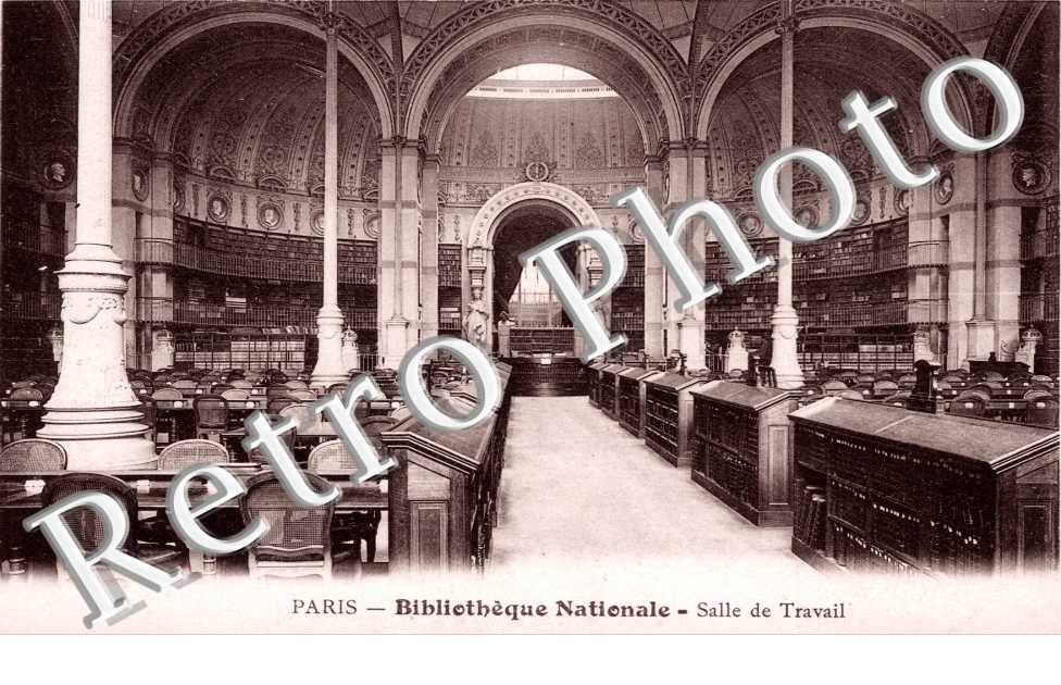 Bibliotheque Nationale, Salle de Travail