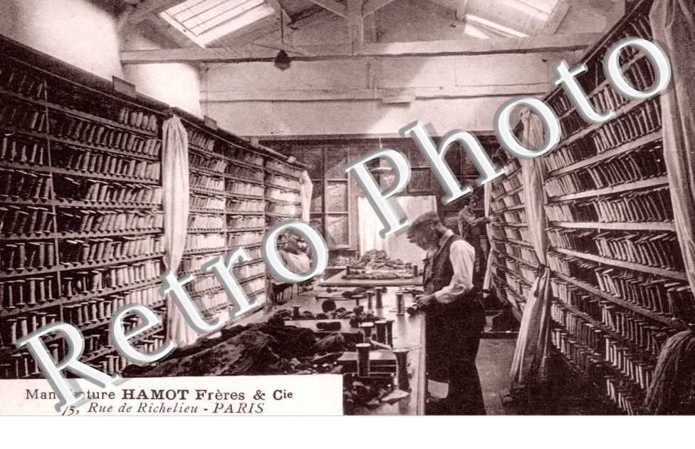75 rue de Richelieu  -  Manufacture Hamot freres & Cie - un magasin d'assortiments