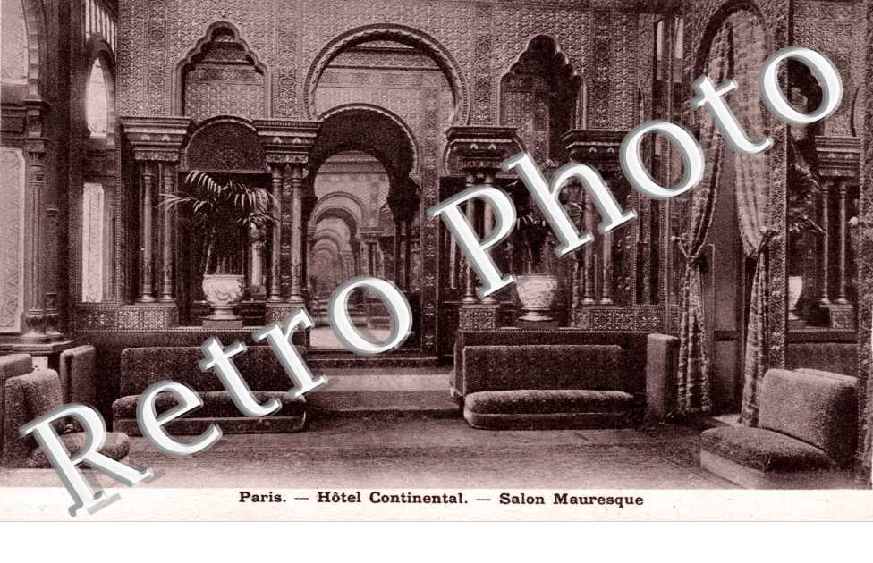  rue Castiglione  Hotel Continental Le salon Mauresque